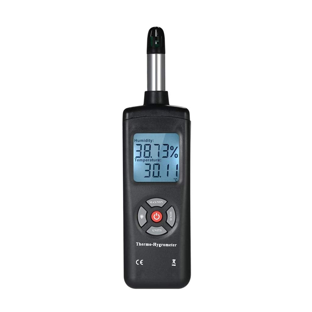 Temperature Instruments Digital Thermometer Hygrometer Humidity & Sensor Pyrometer Psychrometer