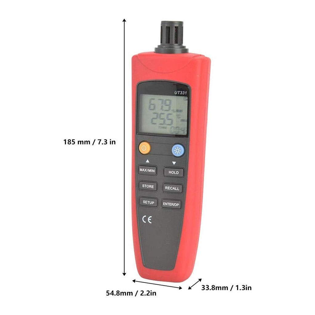 Digital Temperature and Humidity Meter Portable Hygrometer Thermometer, for Daily Life Industry Agriculture