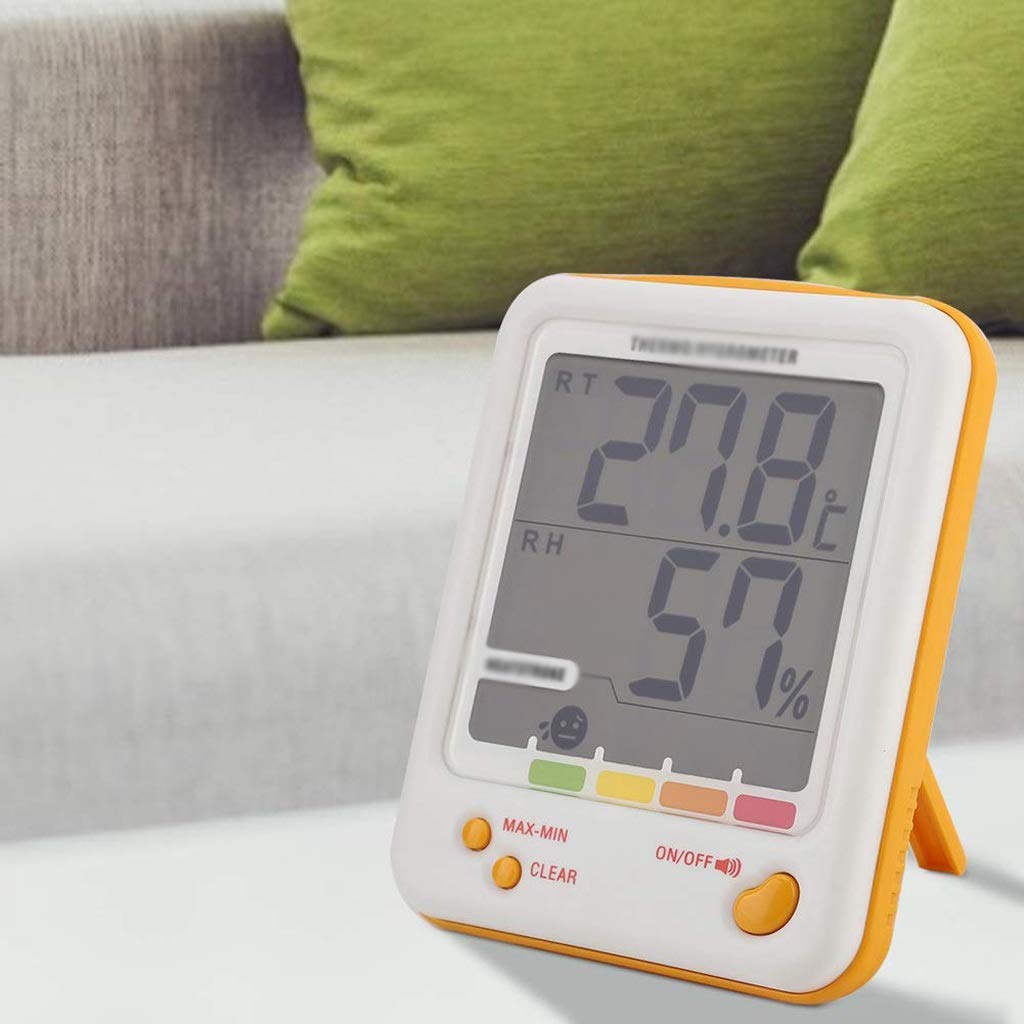 Room Thermometer Temperature Humidity Gauge,Large Screen Indoor Digital Hygrometer