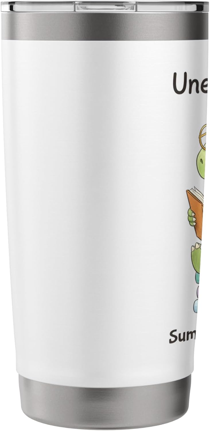 Unearth a Story Summer Reading 2026 Men Women Kids Stainless Steel Insulated Tumbler