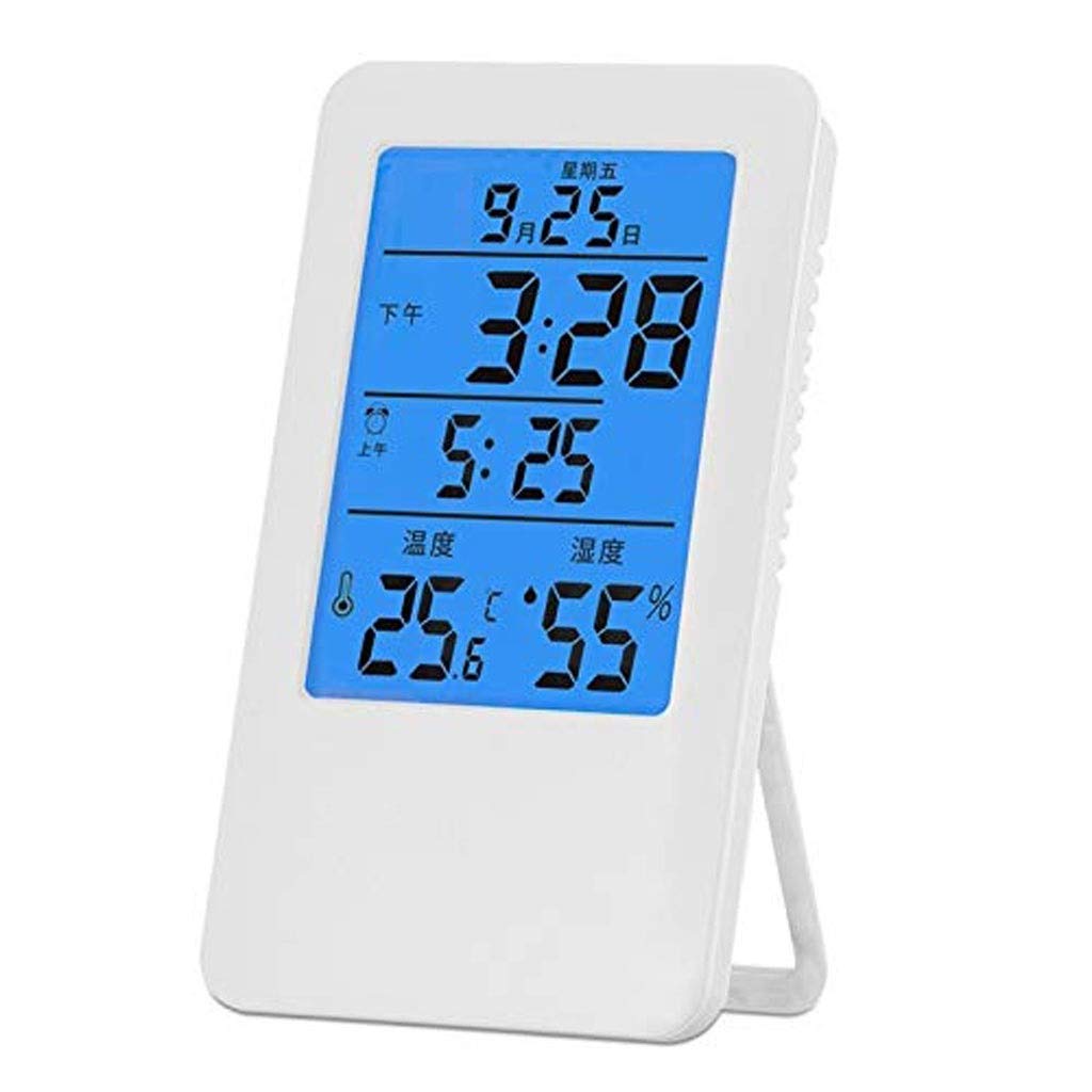 Digital Indoor Thermometer Hygrometer with Humidity Guage, Accurate Temperature Monitor Meter with Touch