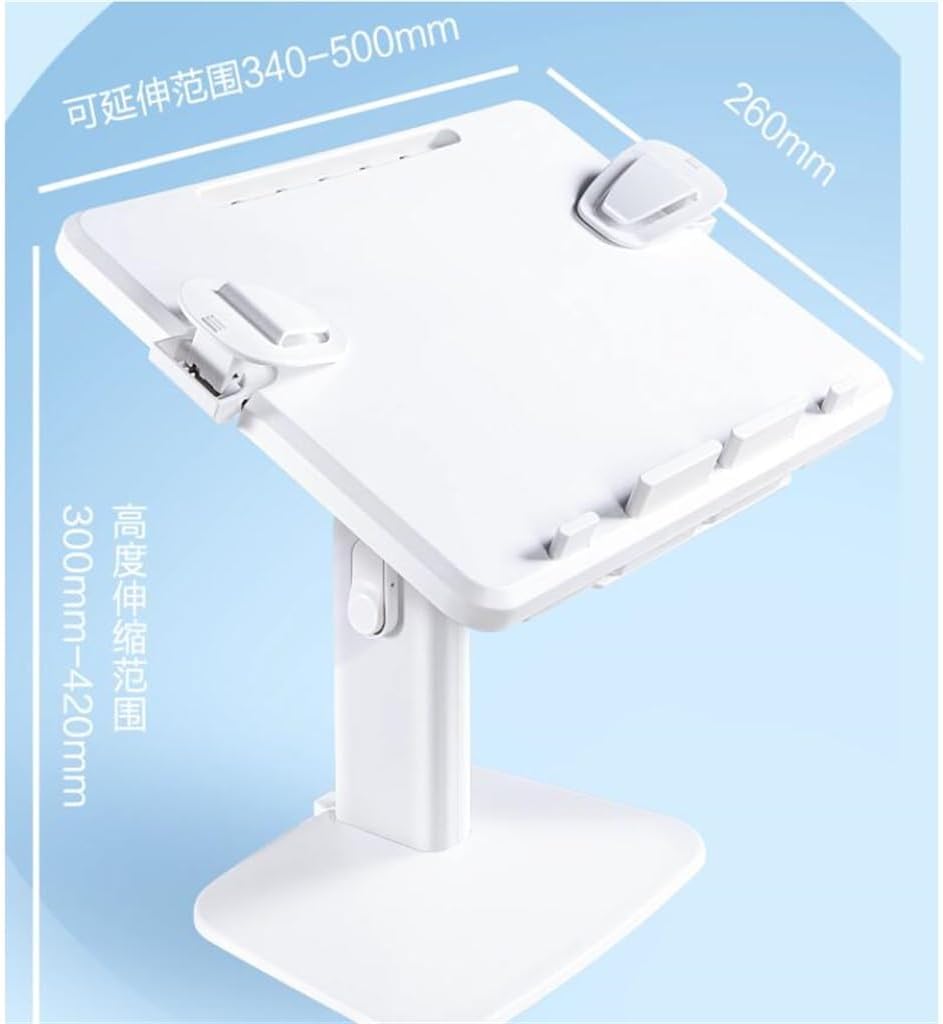 Reading Bookshelf, Stand, Floor to, Book Flipping, Adjustable for Lifting and Lowering