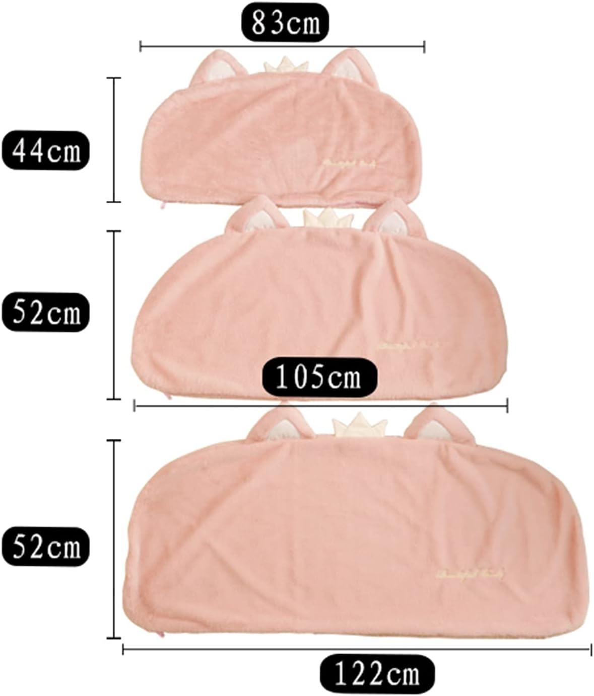 Cute Removable Washable Reading Pillow,Large Bolster Upholstered Headboard Backrest,Positioning Support Wedge Cushion,for Girls Dorm Home Office Bedroom (Color : C/Orange, Size : 10552CM)