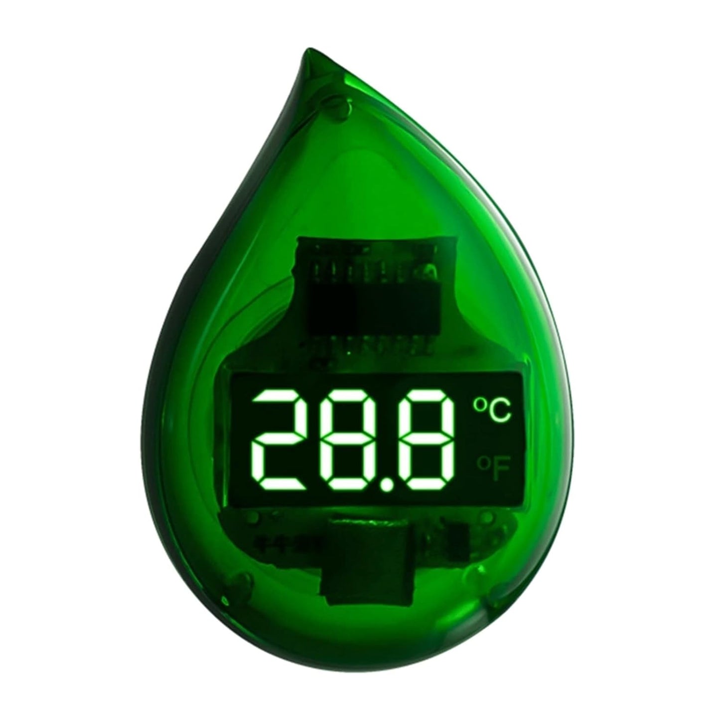 Aquarium Thermometer Digital Fish for Tank Thermometers LED for Touch Screen Adhere Out of the for Temperatur(D)