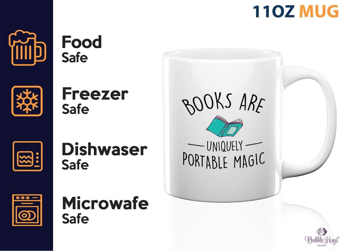 Book Lover Coffee Mug 15oz White - I Almost Forgot My Reading Glasses - Gift For Poets Bookish People Bibliophile Librarian Book Club Reader