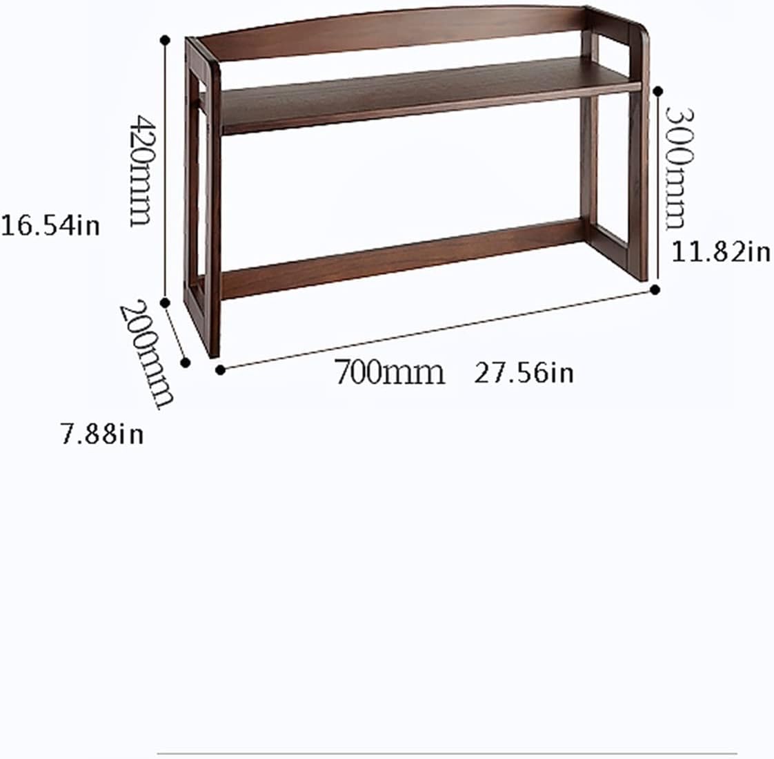 Bookcase Storage Rack Vertical Cabinet Bookshelf Industrial Bookshelf Narrow Modern Wood Bookcase, Small Storage Shelf Unit with Metal Frame for Home Office Vintage Open Display Shelves