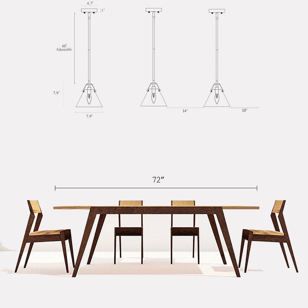 Gold Pendant Lights, 1-Light Modern Pendant Lighting for Kitchen, Frosted Glass Kitchen Island Pendant Light for Dining Room, Bedroom, Foyer, Hallway