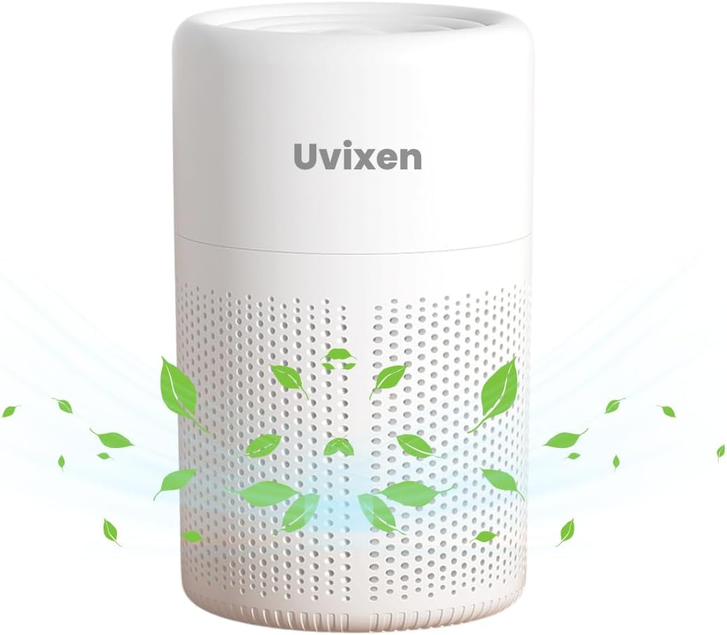Air Purifiers for Home - Mini Air Purifier with HEPA Air Filter- USB Operated Air Purifier for Bedroom, Car and Living Room- Gift-Ready