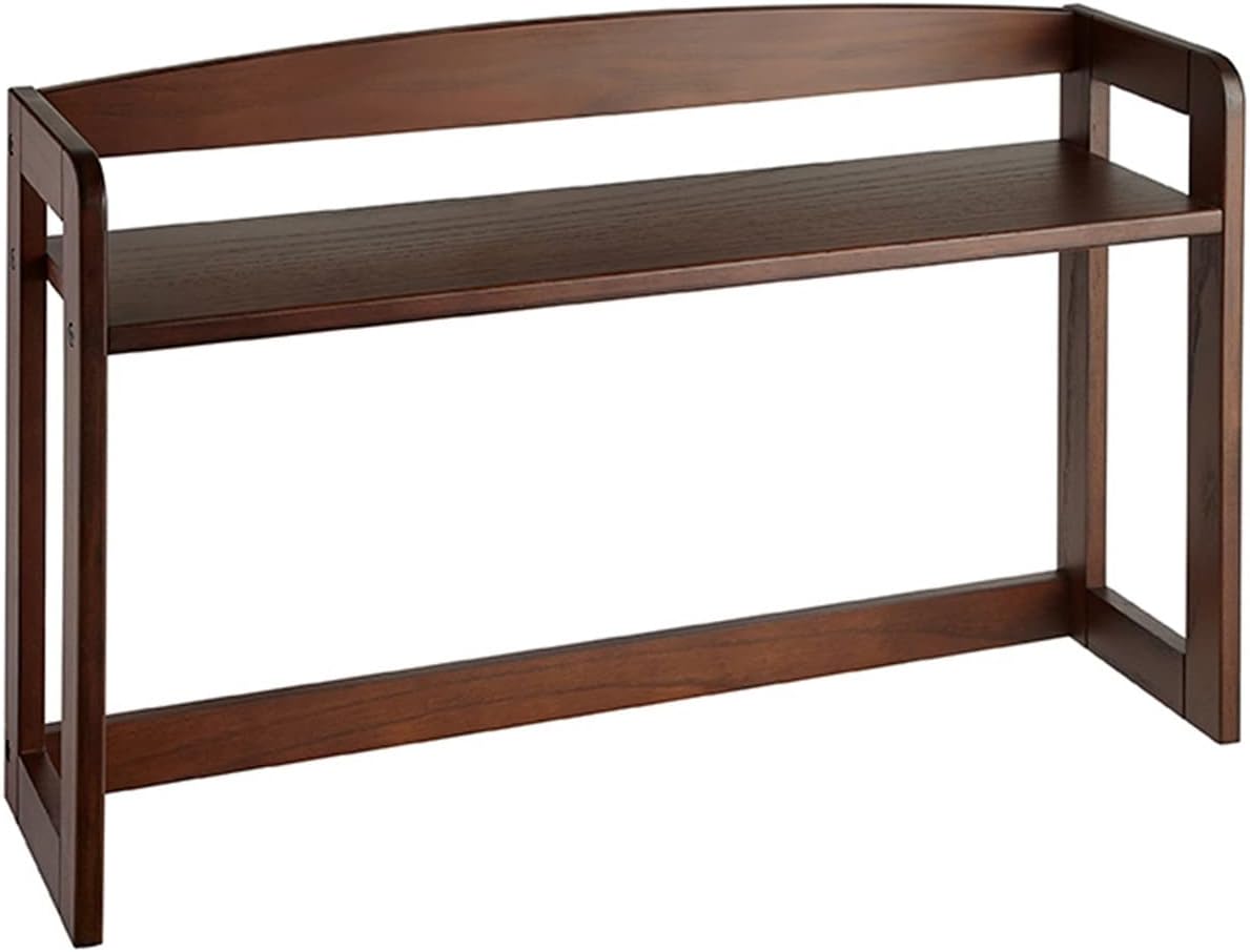 Bookcase Storage Rack Vertical Cabinet Bookshelf Industrial Bookshelf Narrow Modern Wood Bookcase, Small Storage Shelf Unit with Metal Frame for Home Office Vintage Open Display Shelves