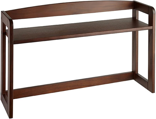 Bookcase Storage Rack Vertical Cabinet Bookshelf Industrial Bookshelf Narrow Modern Wood Bookcase, Small Storage Shelf Unit with Metal Frame for Home Office Vintage Open Display Shelves