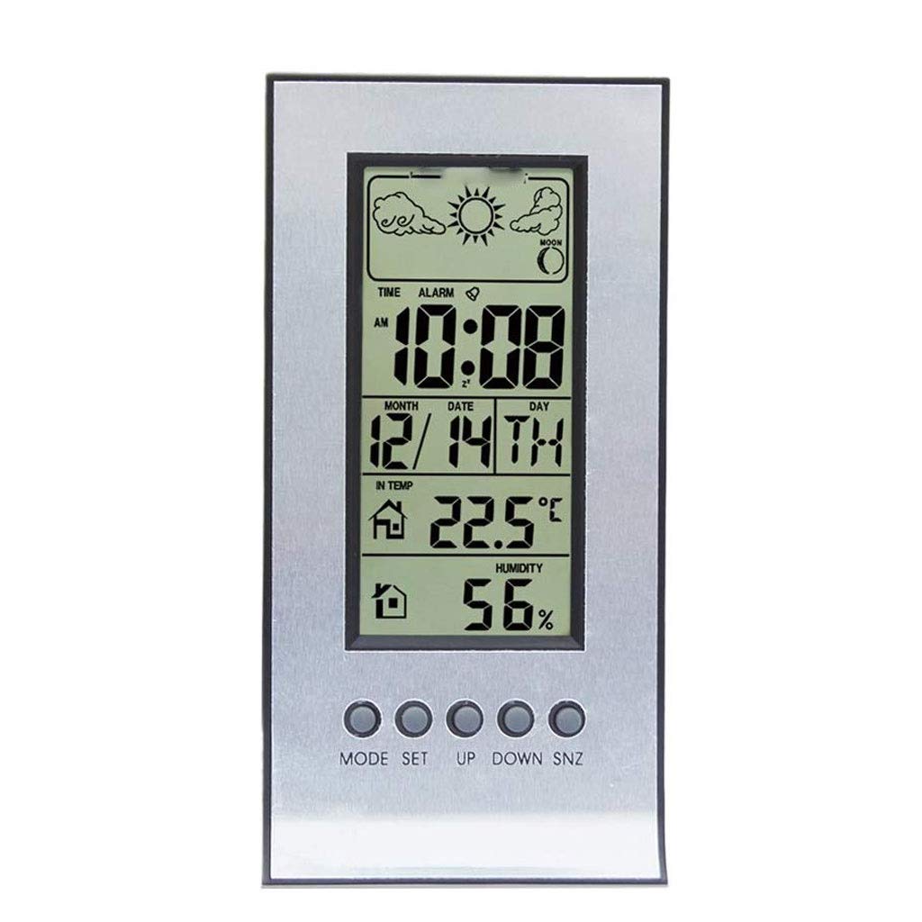 Room Thermometer - Weather Forecast Clock Temperature Hygrometer Electronic