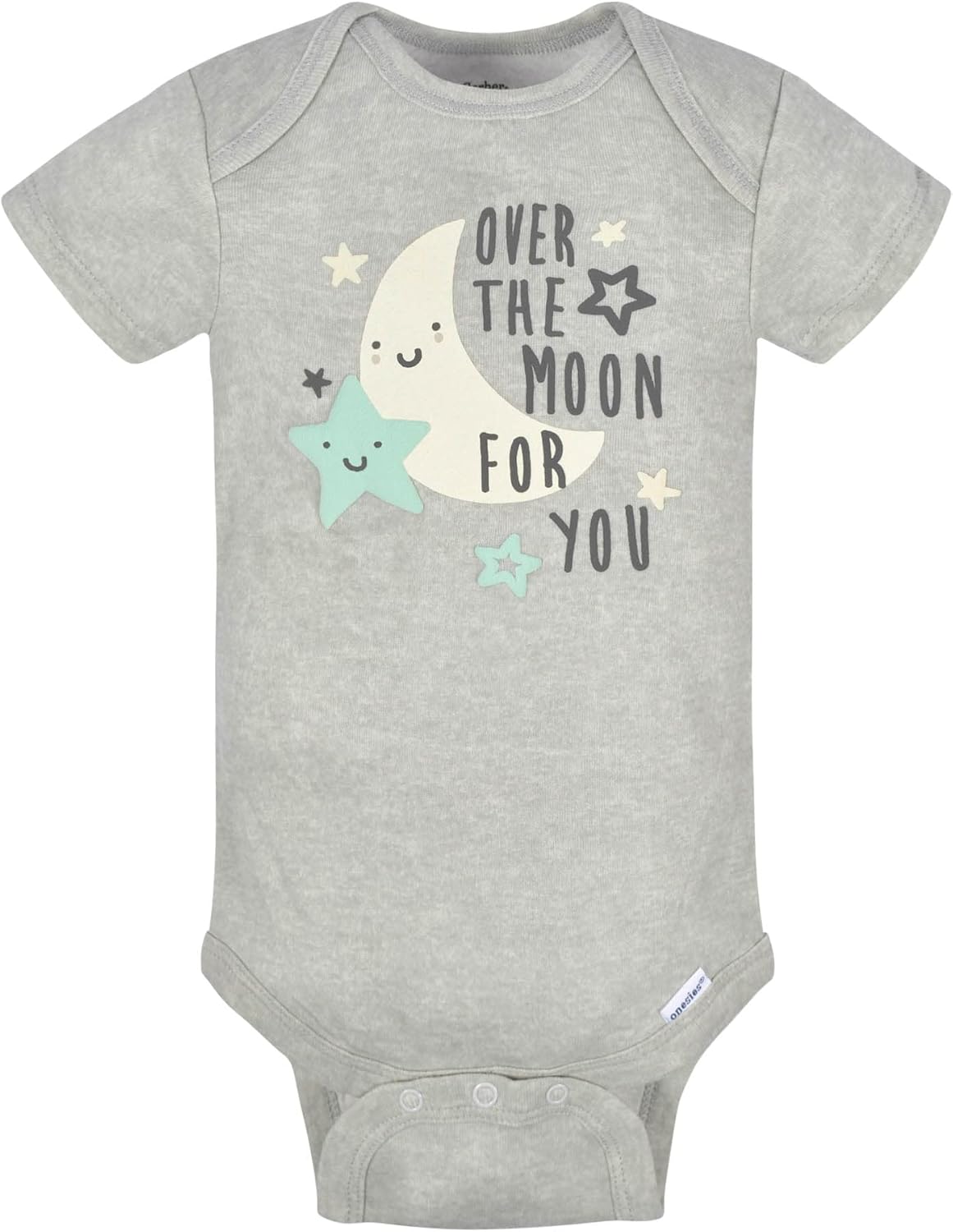 Gerber Unisex-Baby 8-pack Short Sleeve Onesies Bodysuits