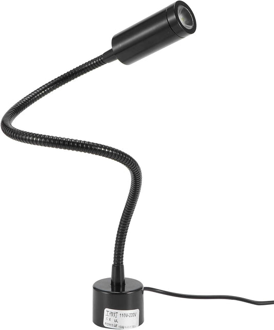 Fafeicy Adjustable Lamp with Magnetic Base, Swing Arm Lamp, Flexible Table LED Working Light - for Study/Reading/Office/Work