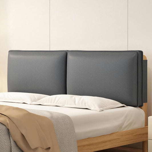 AMNOOL Large Bed Backboard Rectangle Reading Pillow Wall Mounted Headboard Upholstered Tatami Day Bed Backrest Wedge Bolster Neck Lumbar Support Cushion