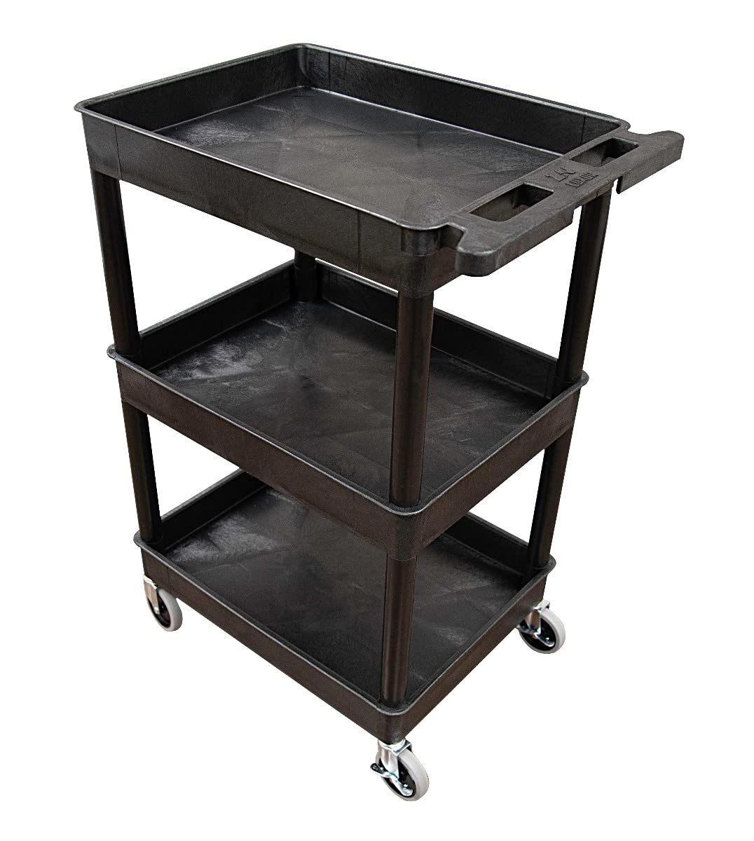 FSE 373-STC111-B Tub Cart - Three Shelves