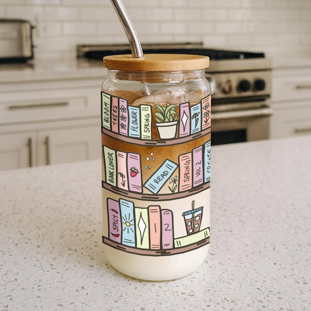 Cute Cup Book Lover Gifts for Women,Friend,Sister,Reader,Librarian,Bookish Gifts for Book Club,Books Mug Gift for Birthday,Christmas,Thanksgiving,Smutty Books lovers Gift -124