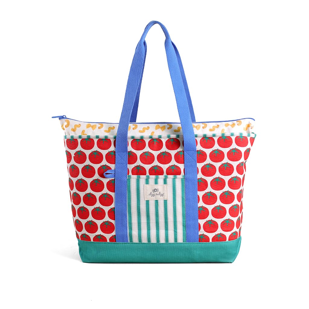Itzy Ritzy Canvas Mom Tote (Pasta)