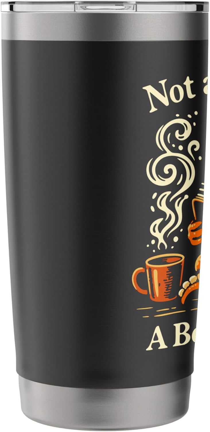 Not a Bookworm, A Book Dragon, Reading Coffee Lover, Fantasy Stainless Steel Insulated Tumbler