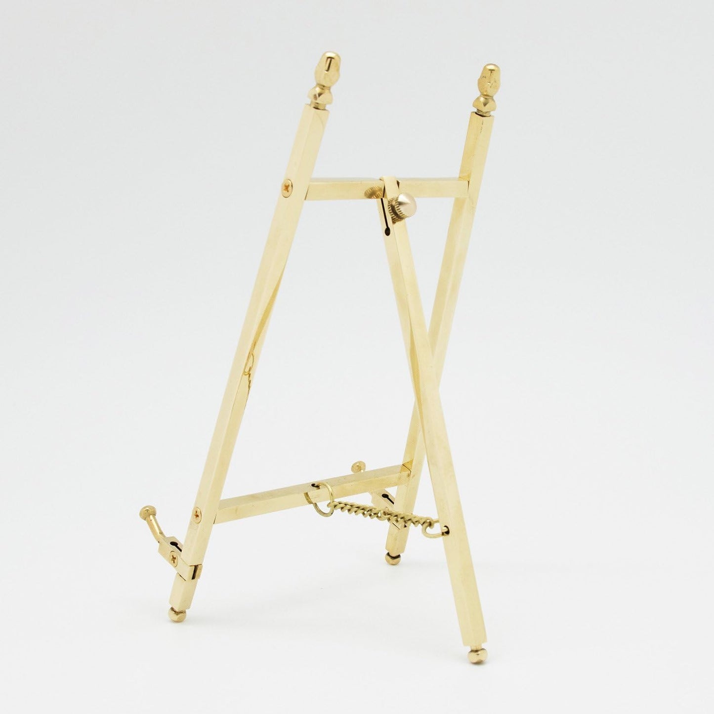 TOPNIKE Table Top Easel, Art Display Easels, Brass Plate Stands for Display, 6 Inch, 150MM