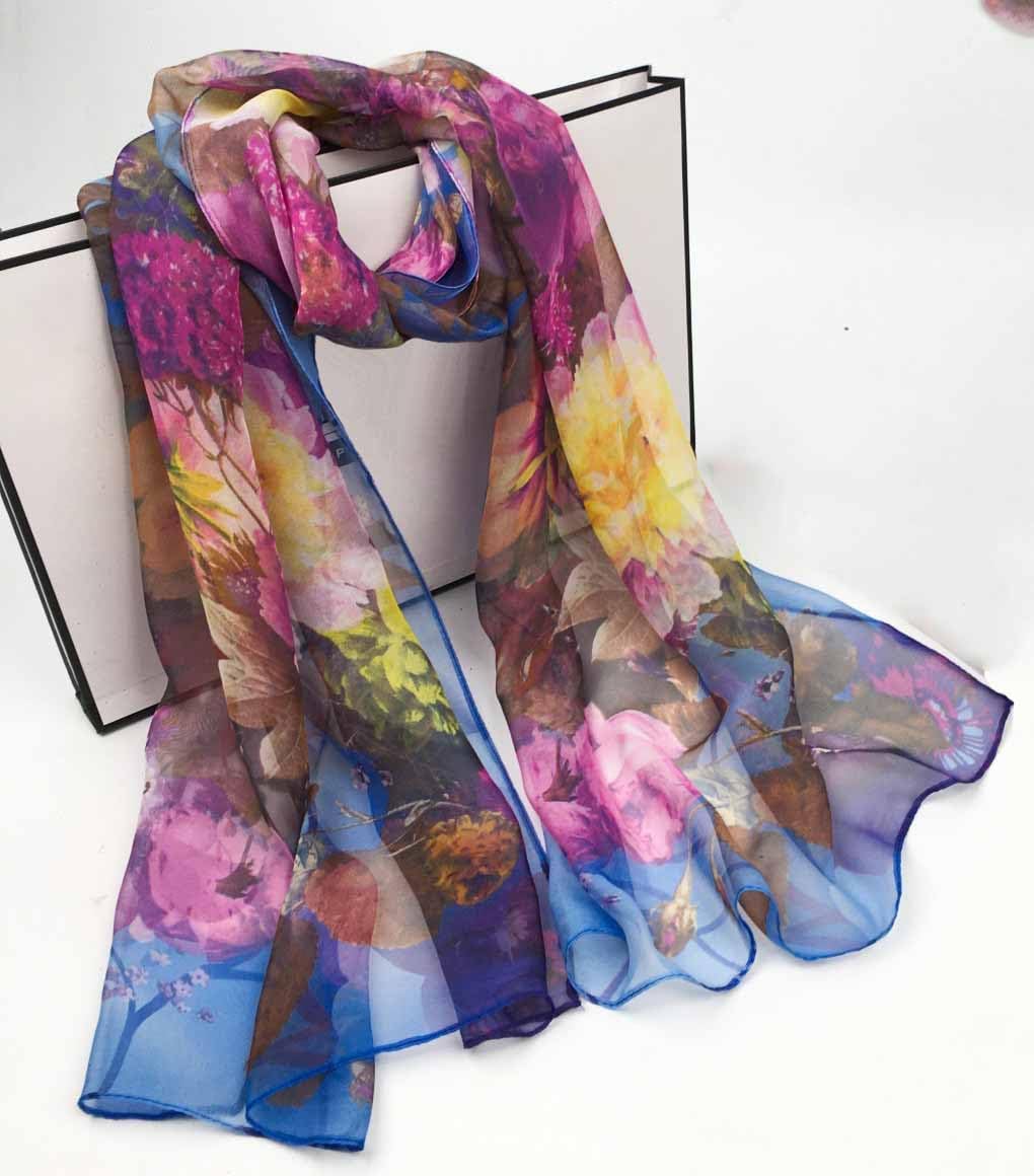 Xyueanlo Scarfs for Women Fashion Scarves Print Pattern Lightweight Sunscreen Scarf Wraps Shawls