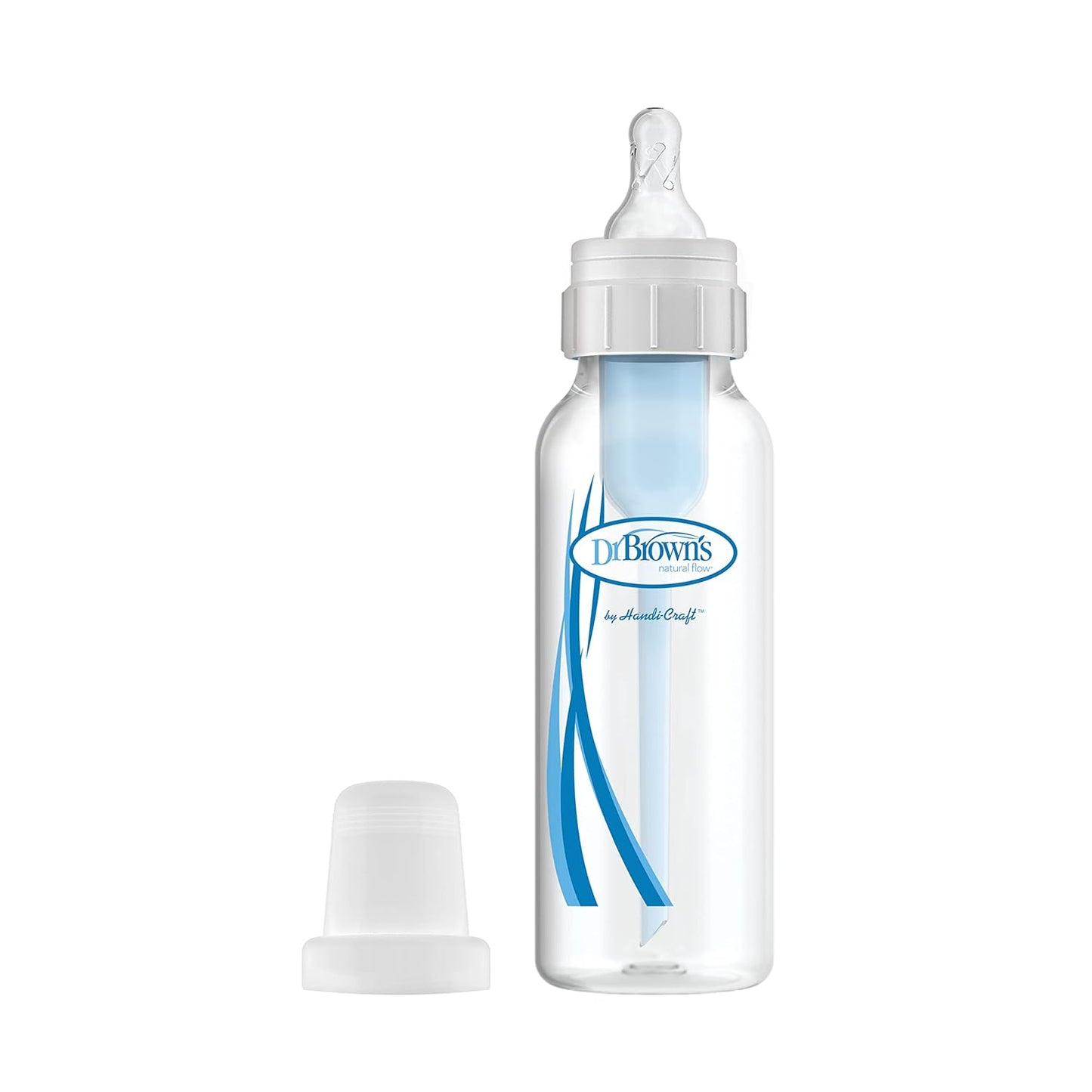 Dr. Brown's Specialty Feeding System Starter Kit, Narrow Baby Bottles, Infant-Paced Feeding Valve, Oral Feeding Solution for Infants with Cleft Lip, Tongue Tie, Lip Tie, 0m+