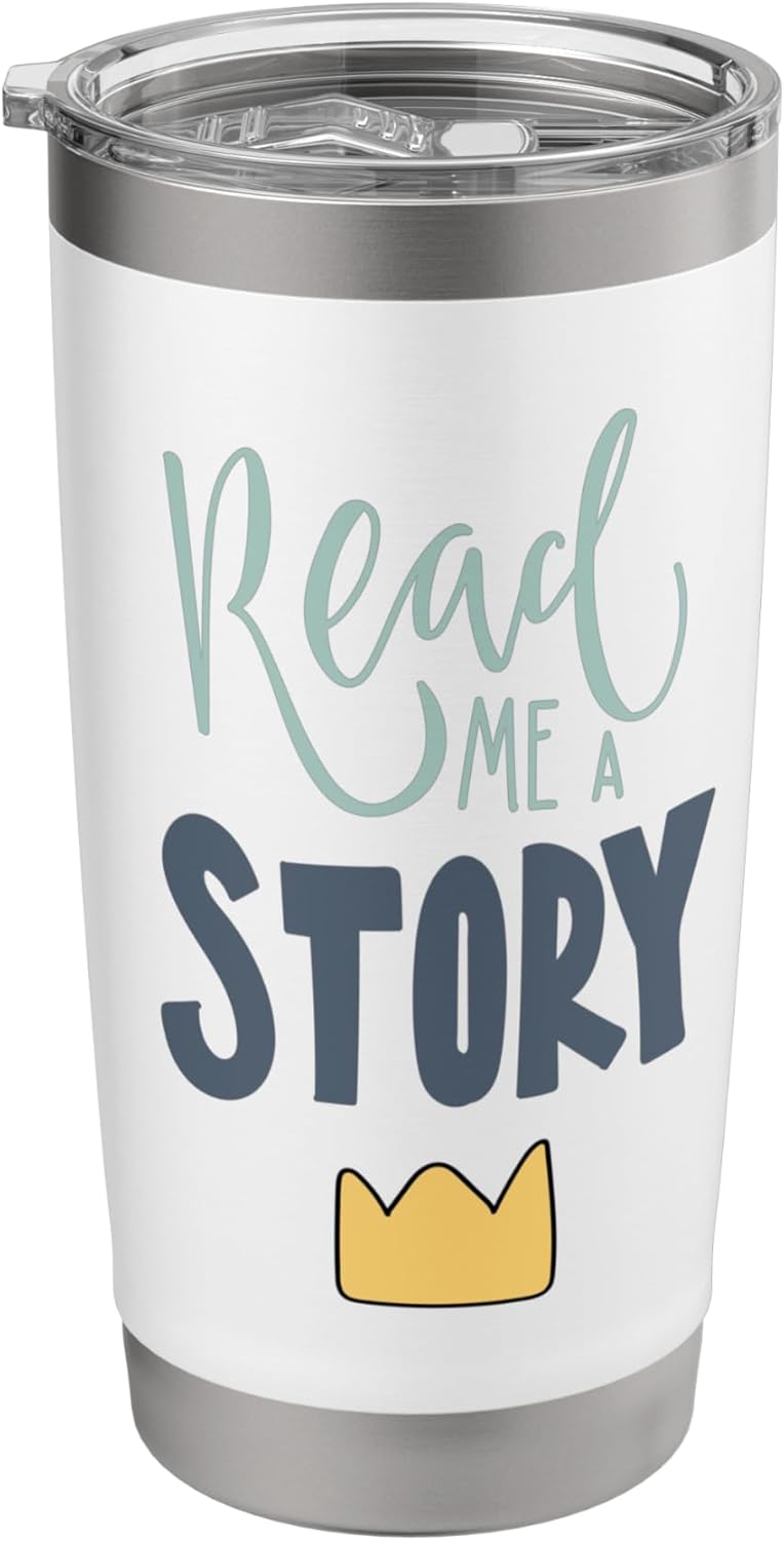 Read Me A Story Bedtime Moment For Kids And Parents Stainless Steel Insulated Tumbler