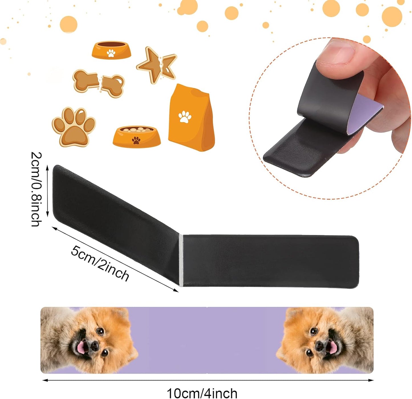 30 Pieces Magnetic Bookmarks Cute Dogs Magnetic Page Markers Pet Magnetic Page Clips Puppy Faces Bookmark for Students Teachers Kids School Home Office Reading Stationery, 15 Designs