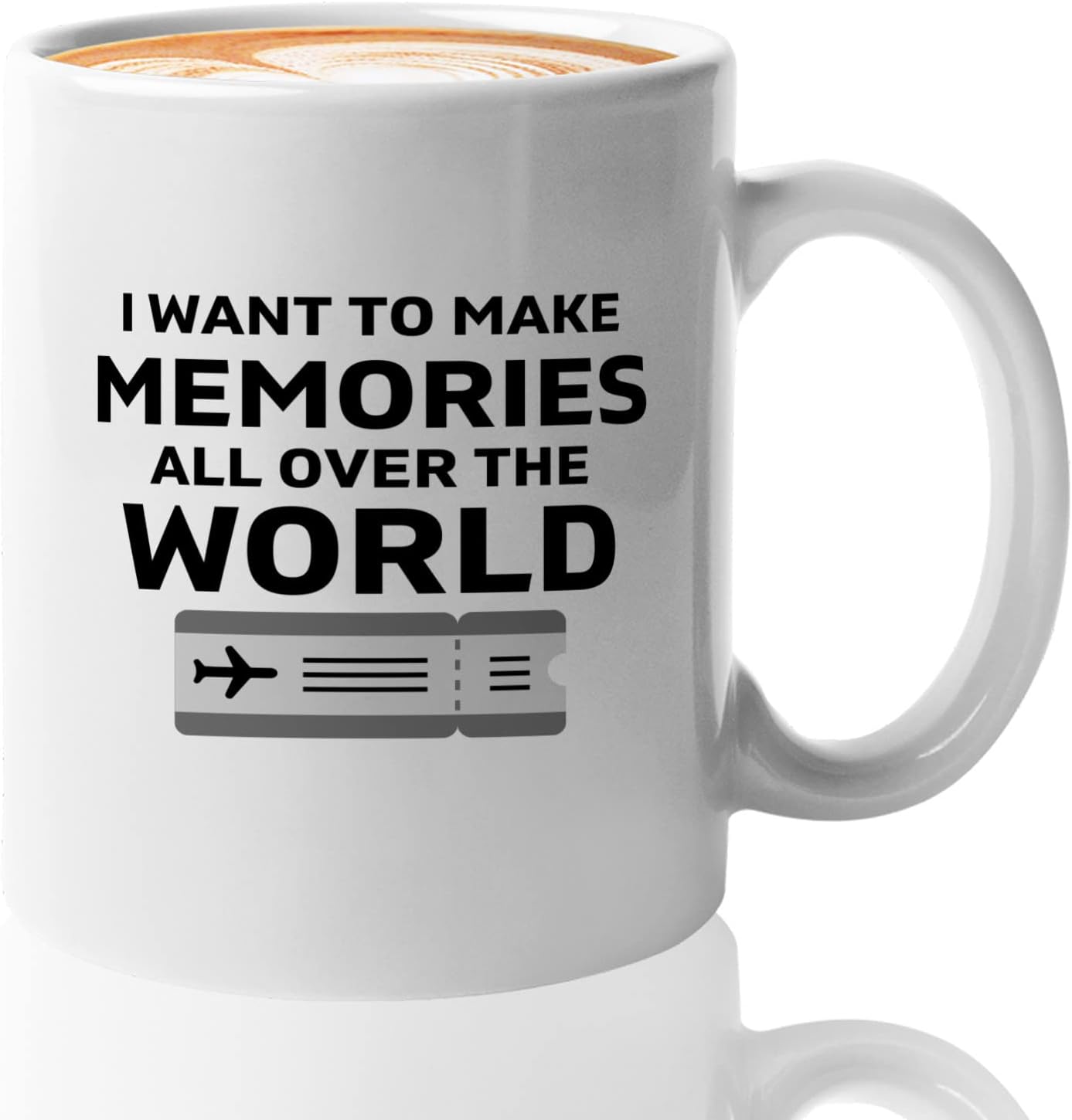 Journalist Coffee Mug 11oz White -All Over the World - Reading Lover Book Club Gift Author Appreciation Writer Journalism Novelist Scriptwriter
