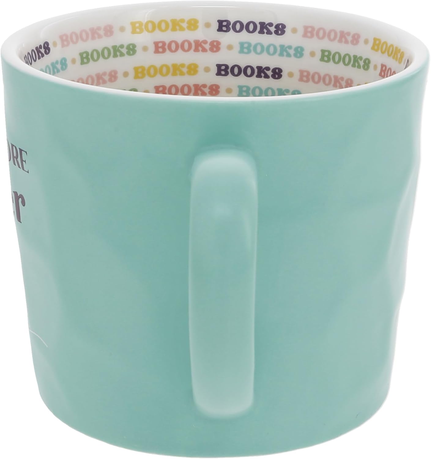 Pavilion Gift Company - One More Chapter - 16 oz Ceramic Mug Coffee Tea Chapter Reading Book Lover Reader Librarian Drinkware