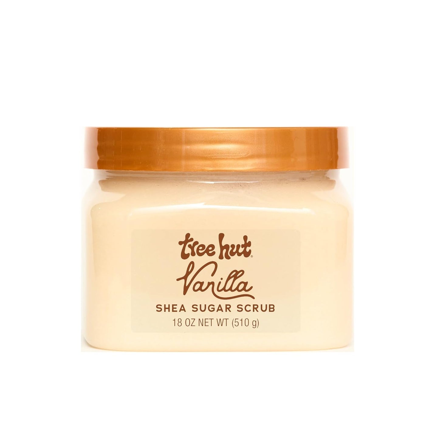 Tree Hut Vanilla Shea Sugar Scrub, Easter Gifts for Women, Exfoliating & Hydrating Body Scrub with Shea Butter & Essential Oils, Smooth Skin, For All Skin Types, Vegan, 18 oz