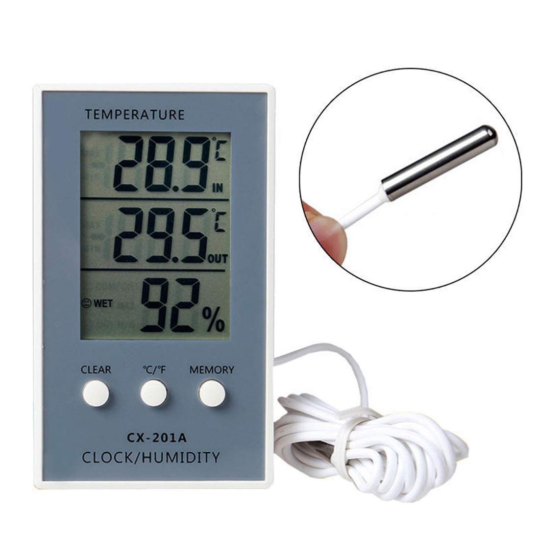 LCD Digital Thermometer Hygrometer Temperature Humidity