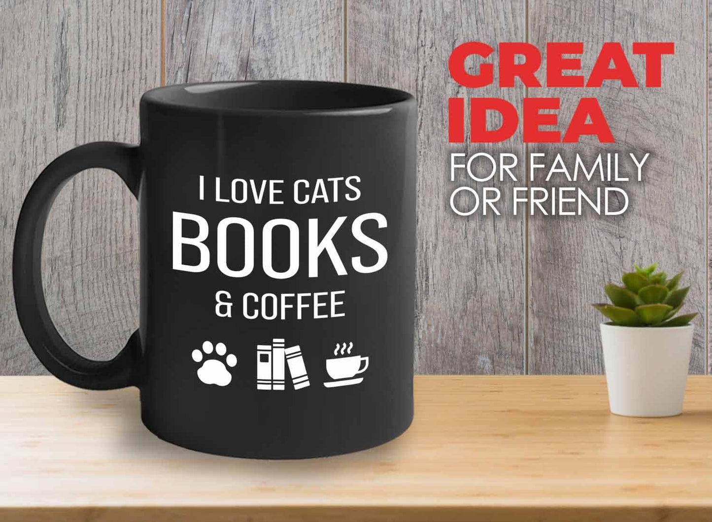 Bubble Hugs Book lovers Coffee Mug 11oz Black - Cats Books Coffee - Author Writer Library Editor Introvert Lovers Cat Chill Relax Bookworm Reading