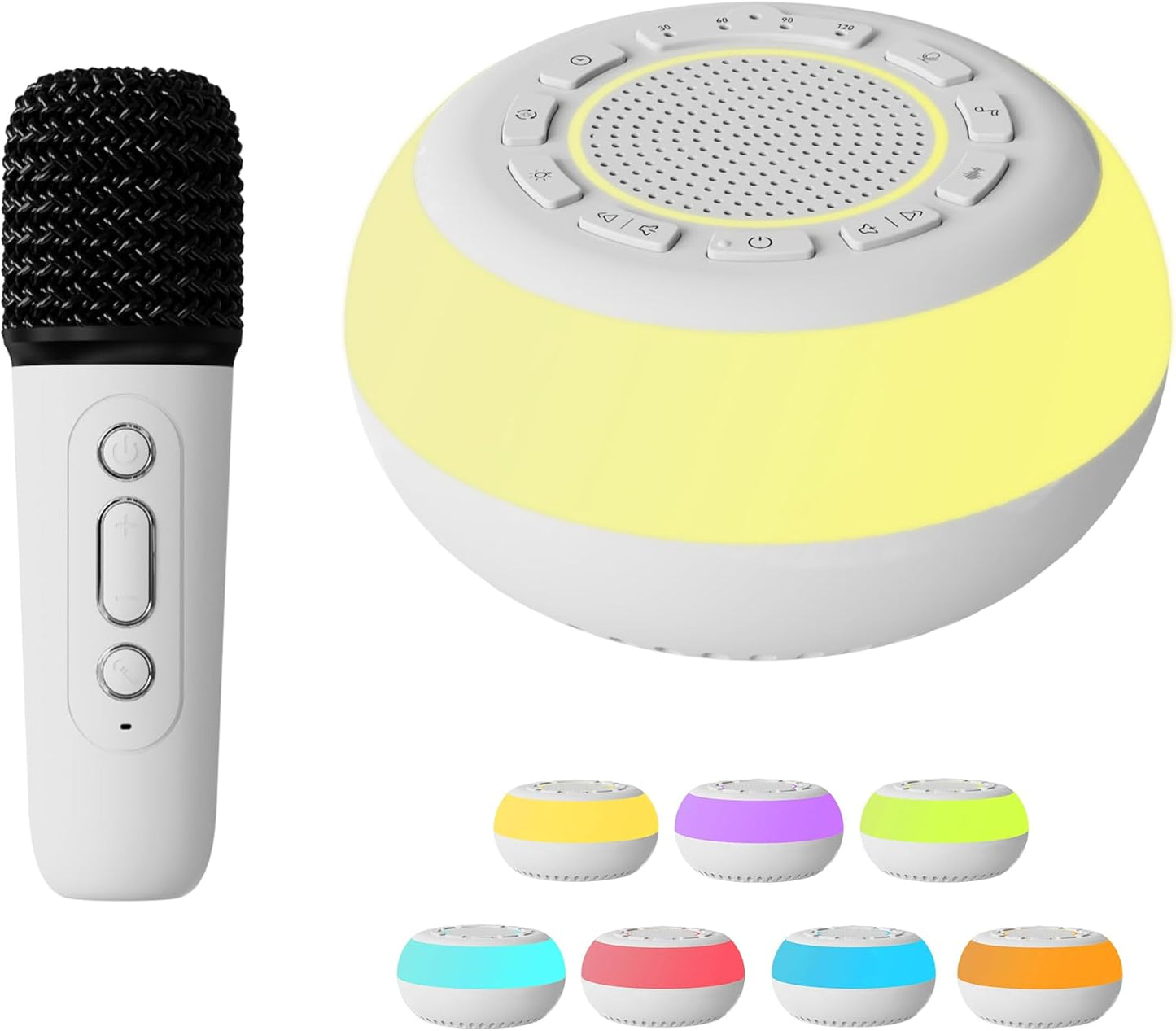 Sound Machine Soothing Sounds, White Noise Machine for Sleeping, Noise Machine for Baby, Sleep Sound Machine for Adults，Portable White Noise Sound Machine for Sleeping Adults