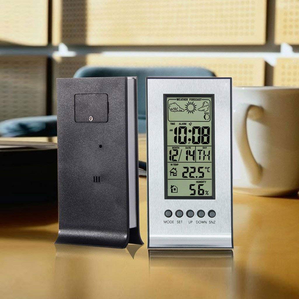 Room Thermometer - Weather Forecast Clock Temperature Hygrometer Electronic