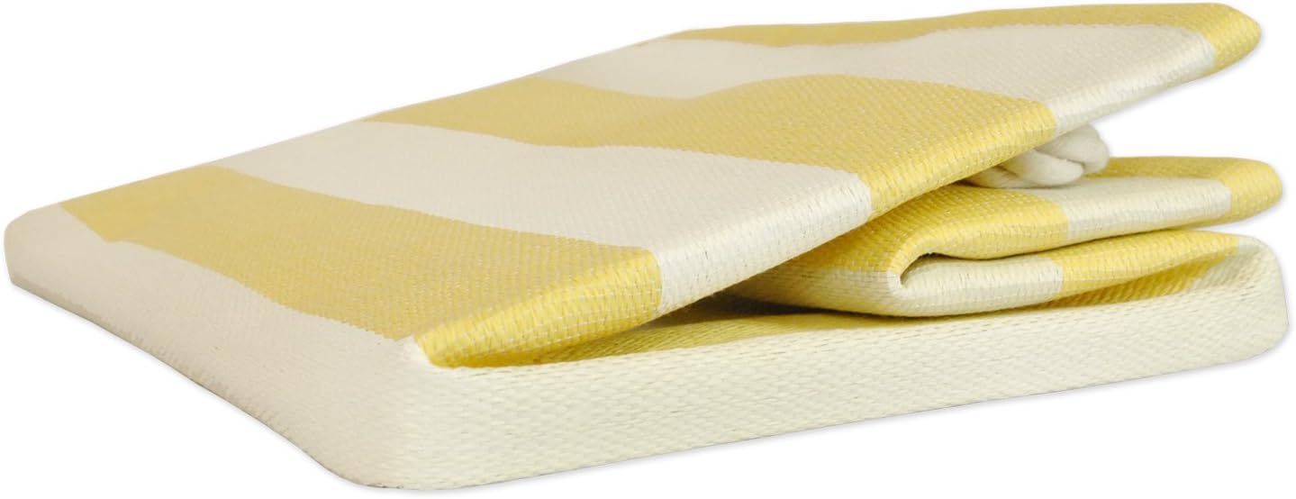 DII, Woven Paper Storage Bin, Collapsible, 11x10x9, Rugby Yellow
