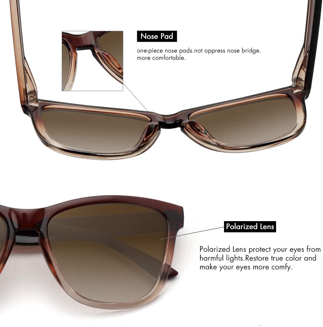 MEETSUN Polarized Sunglasses for Women Men Classic Retro Trendy Designer Style