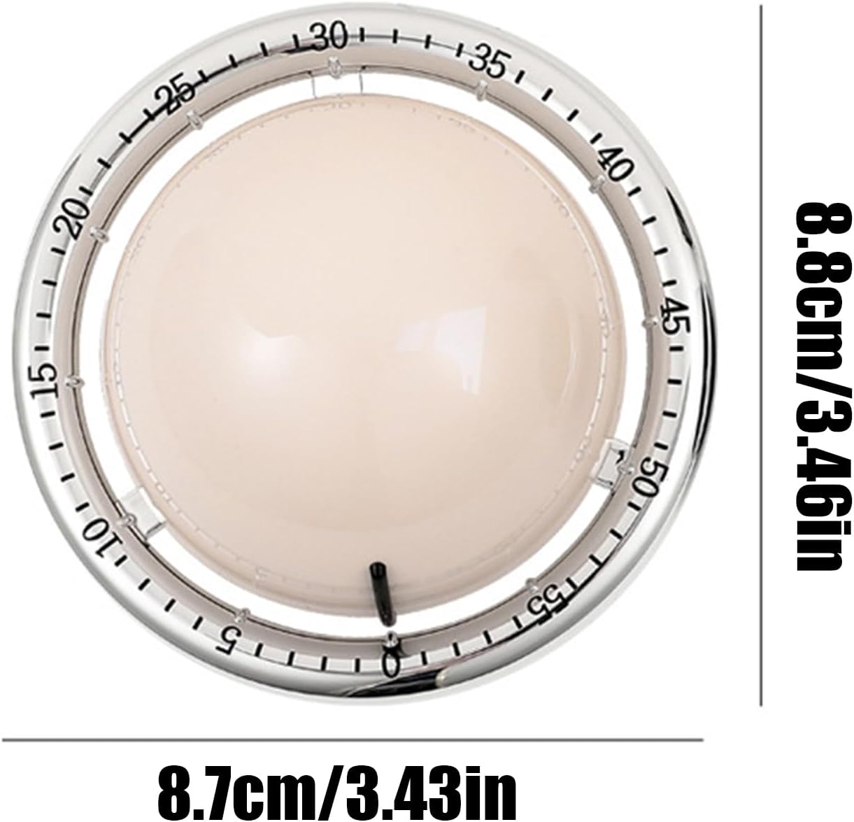 Planet Kitchen Timer, 60 Minute Countdown Manual Timer, Retro Mechanical for Home, Sturdy ABS Design, Cooking Accessory with Easy Use, Desk Classroom Fitness Baking Exercise Reading Use