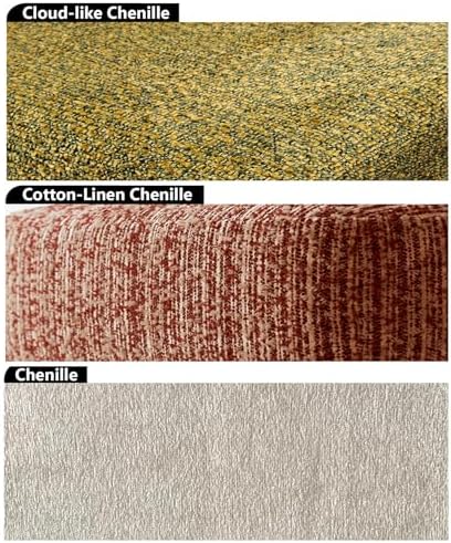 Meval Chenille Upholstered Lounge Chair, Single Sofas with Wooden Legs for Living Room, Bedroom, Office - Stylish Cloud Velvet Accent Chair (B)