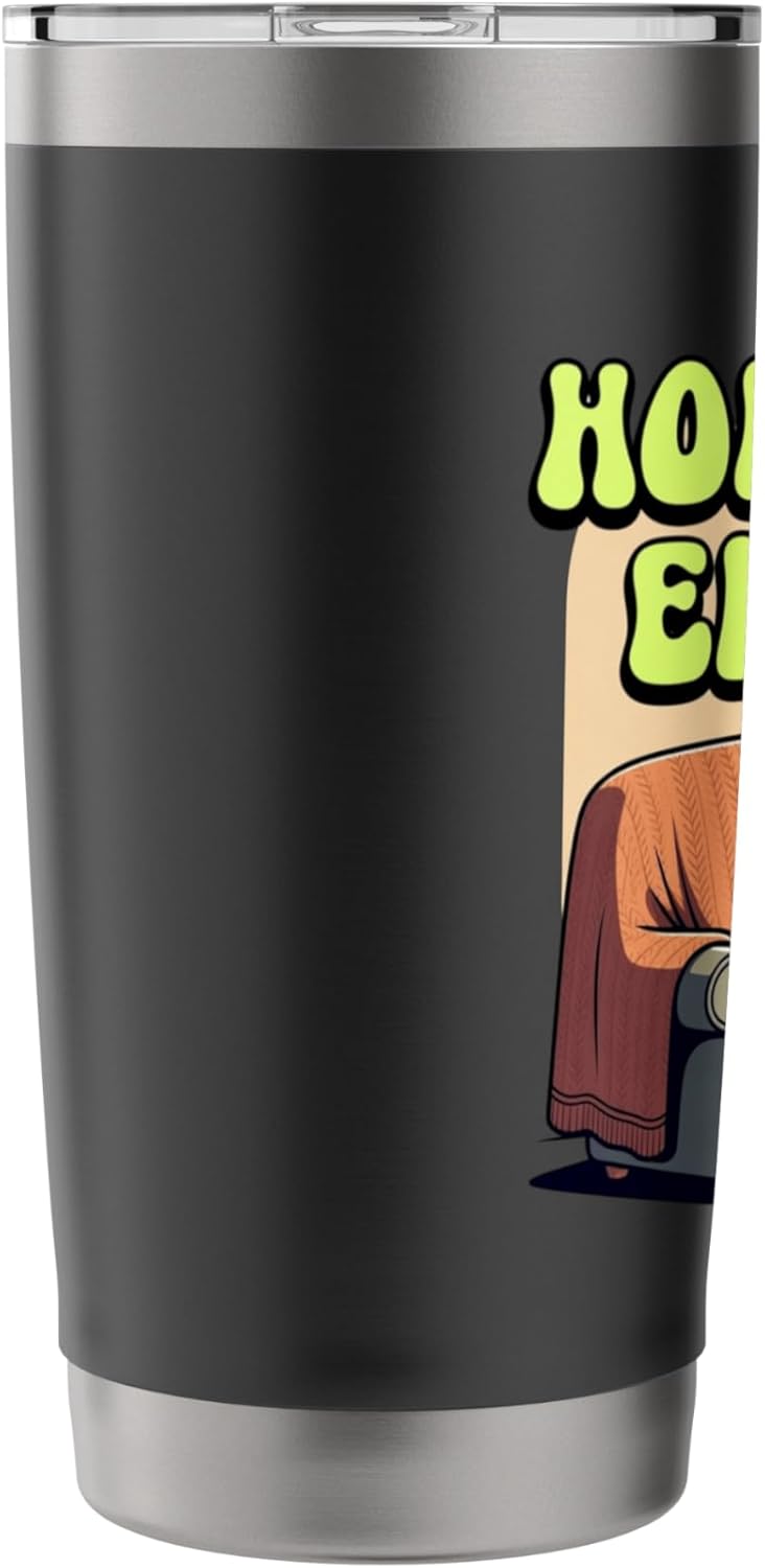 Homebody Energy Cozy Introvert Lifestyle Design Stainless Steel Insulated Tumbler