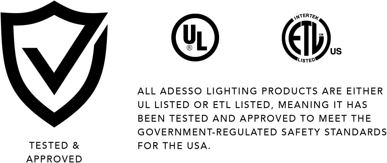 Adesso 4015-22 Duet 27" Table Lamp, Satin Steel, Smart Outlet Compatible