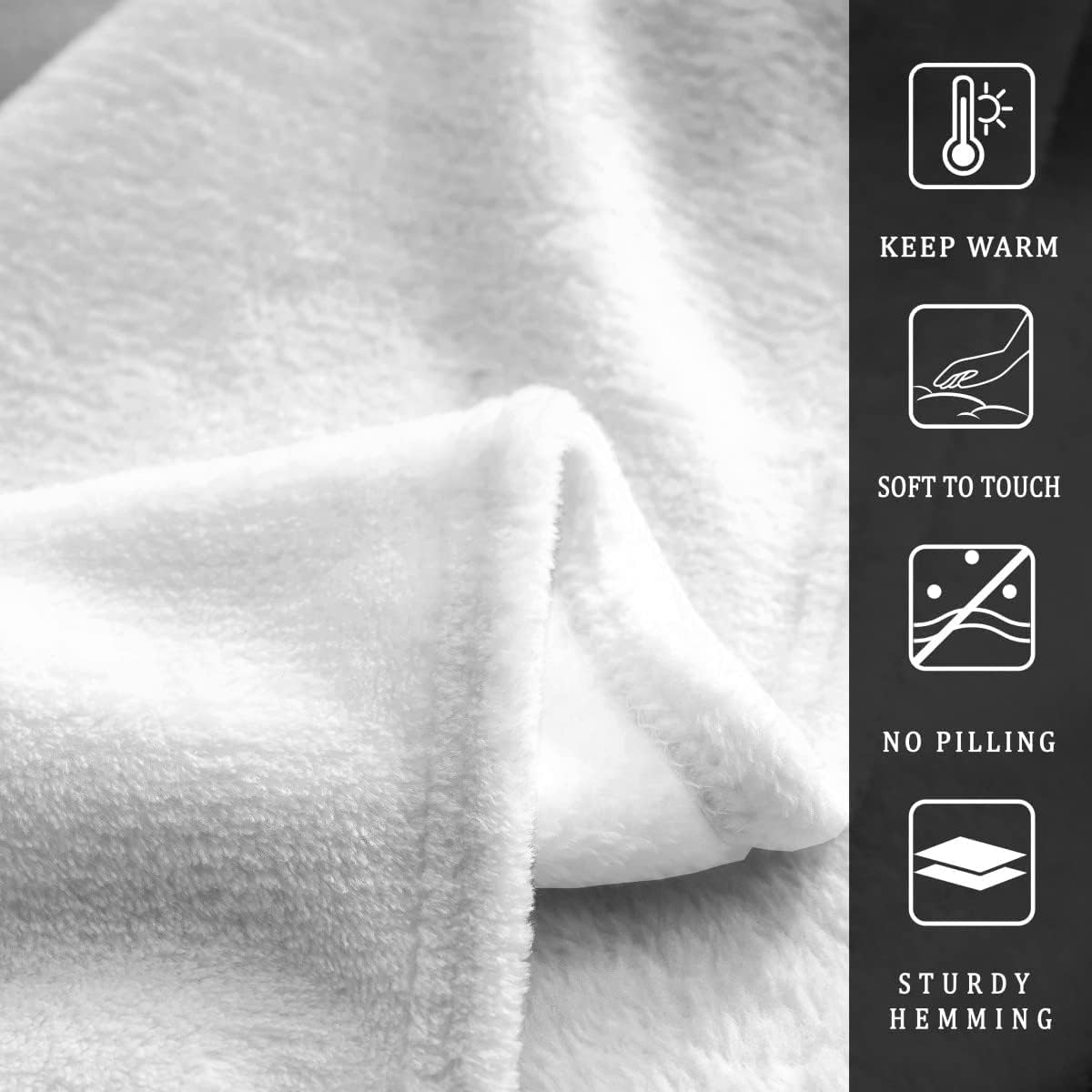 Feelyou Lacrosse Plush Throw Blanket, for Sports Games Flannel Fleece Blanket Lacrosse Player All Season,Bed Blanket Room Decor Puck Hockey Tie Dye Throw 50"x60"
