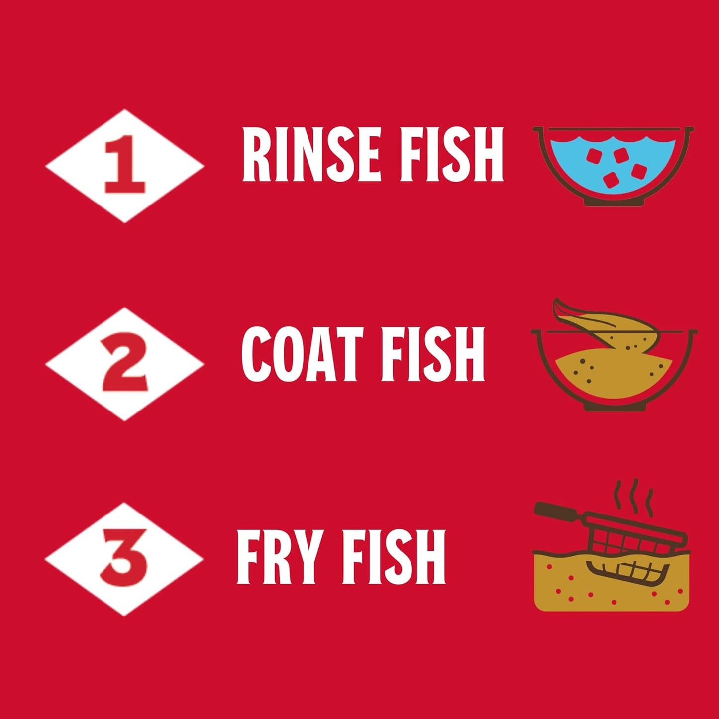 Louisiana Fish Fry Seasoned Fish Fry Seafood Breading Mix 2.88 Pound (Pack of 1) - Season and Cook All Your Fish, Shrimp, Oysters, Vegetables, and More to Crispy Perfection