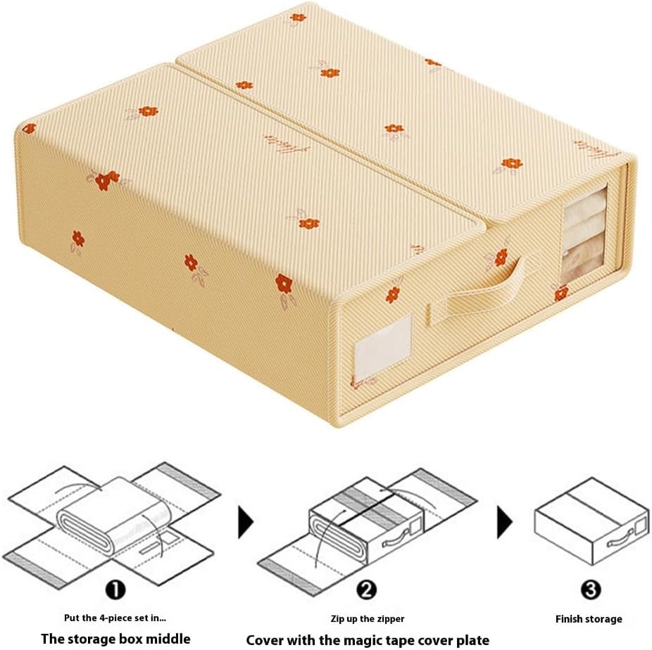 Ventilated Not Interlaced Pliable Planner Box Clear Window Compartment Home Bedroom Closet Storage Answer