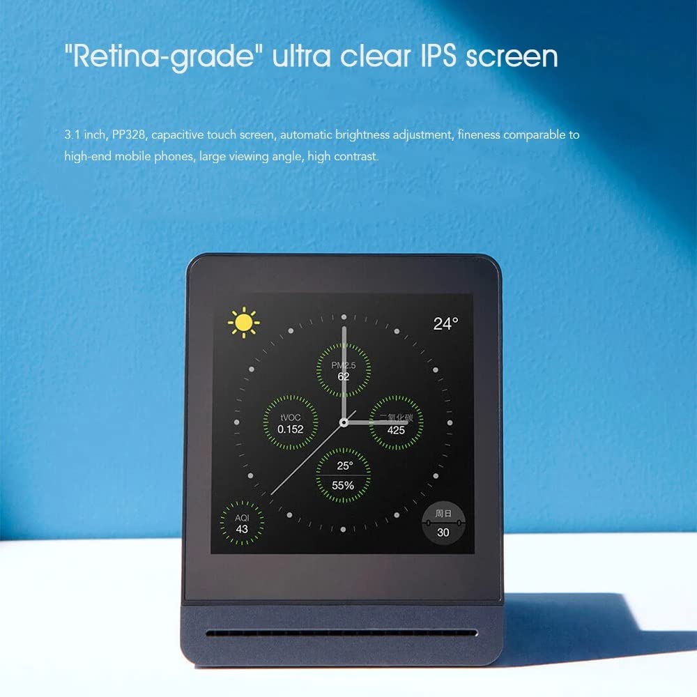 Air Detector IPS Screen Mobile Touch Pm2.5 Monitor for Indoor Outdoor(D)