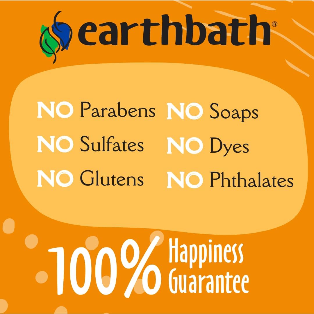 earthbath Vanilla & Almond Dog Shampoo and Conditioner Set - Oatmeal Shampoo & Conditioner for Dogs, Itchy, Dry Skin Relief, Pet Wash, Made in US - Vanilla & Almond, 16 Fl Oz (Pack of 2)