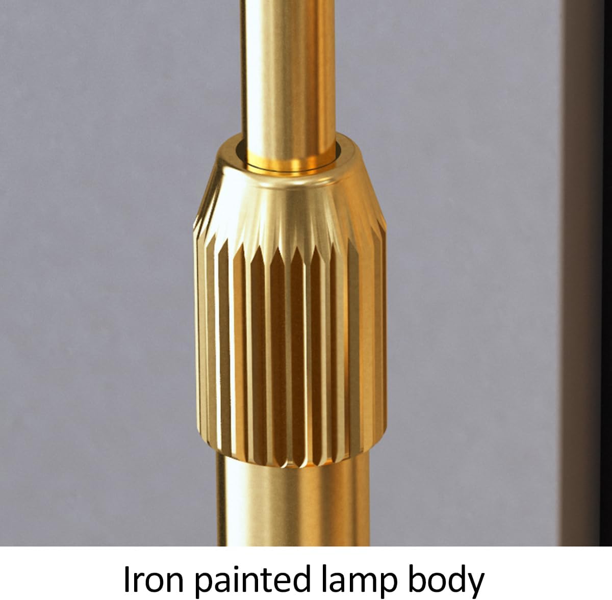 Orange Glass Shade Floor Lamp Adjustable Height Tall Light Bedside Standing Reading Lamp Arc Floor Lamps Rust-Proof Iron Pole Light with Push Button Switch for Living Room Hotel Studio
