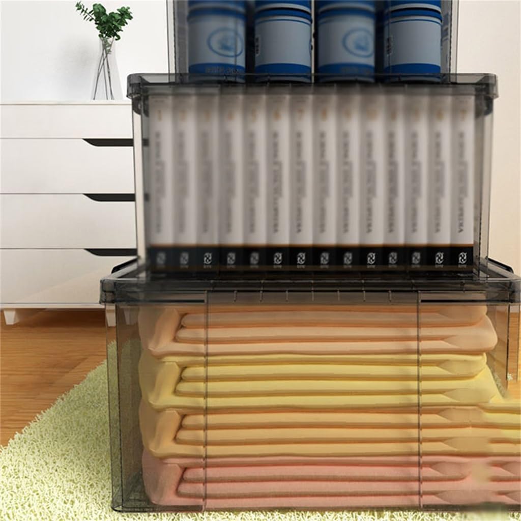 JSEIAJB Right Angle Thickening Resistance Pressure Household Children's Clothing Storage Box Books Sorting Box Trunk