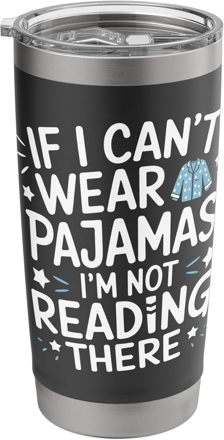 Reading All Winter Cozy Book Lover and Literary Escape Stainless Steel Insulated Tumbler