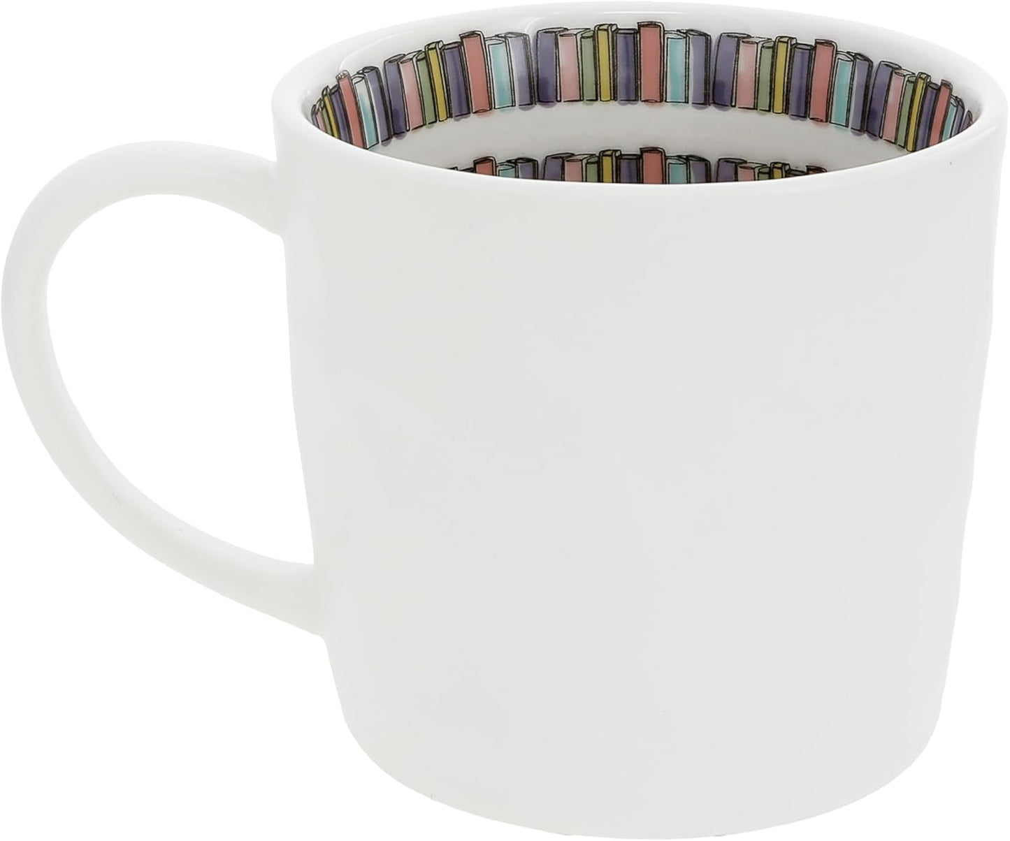 Pavilion Gift Company - Main Character - 16 oz Ceramic Mug Coffee Tea Main Character Reading Book Lover Reader Librarian Drinkware