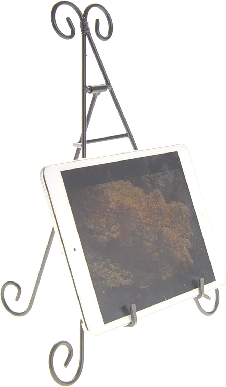 PowerTRC 12" Iron Display Stand for Holding Pictures, Books, Plates, Art, and More